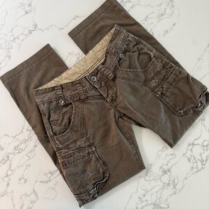 Vintage Lee Cooper Utility Cargo Pants - Army / Olive Green - Size 30